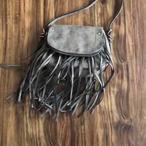 Fringe crossbody purse